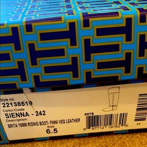 Tory Burch Leather riding boots